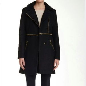 Rachel Roy Transformer Zip-Off Coat